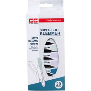 Tøjklemmer - Super-soft
