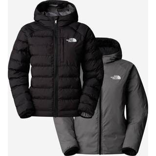 The North Face Boy's Reversible Perrito Hooded Jacket Syntetisk jakke Børn størrelse S farve sort
