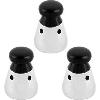 Lufox 3pcs Universal Pressure Cooker Relief Jigger Valve 1,5 tommer h?j (sort)