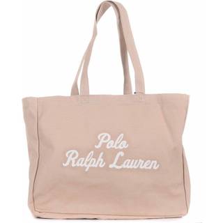 Polo Ralph Lauren Polo Ralph Lauren Brown Embroidered Logo Canvas 100% Cotton Tote Bag