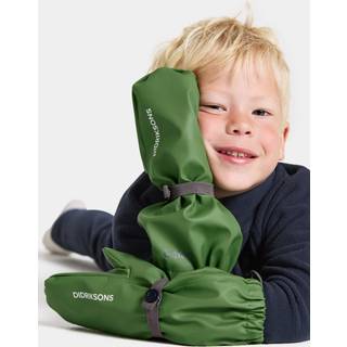 Didriksons Pileglove Forede Regnvanter, Algae Green, 2 år