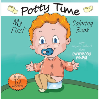 My First Potty Time Coloring Book