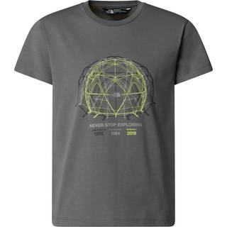 The North Face Boy's Graphic Relaxed S/S Tee T-shirt Børn størrelse L farve grå
