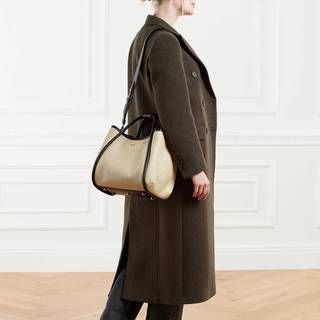 Max Mara Marine Small raffia tote bag - beige - One Size