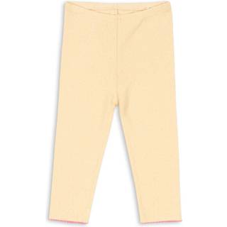 Konges Sløjd GOTS Minnie Leggings Golden Fleece 9 months  Gul  9 måneder  kvinde