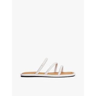 Leather Strappy Mules