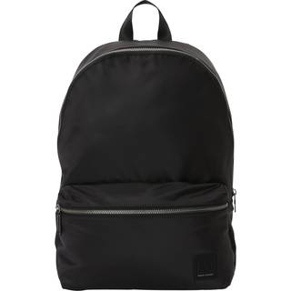 Armani Exchange Box Logo Backpack Black