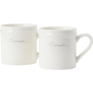 Lexington Porcelain Espressokop 5 Cm 2-pak / Beige - Espressokopper Porcelæn Hvid - 10008111-1620-ONE