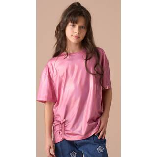 Angel & Rocket Angel & Rocket Pink Luna Foil Jersey Top