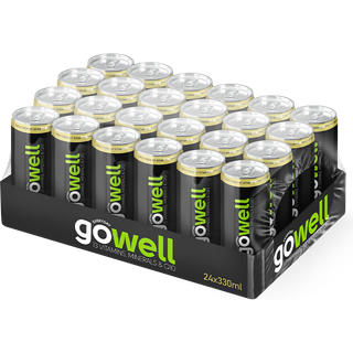 24 x GoWell Functional Drink kasse 33 cl