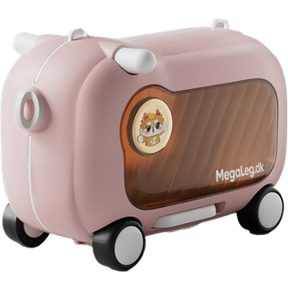 3-i-1 Kuffert til børn – Ride-on, Håndbagage & Opbevaring, Pink