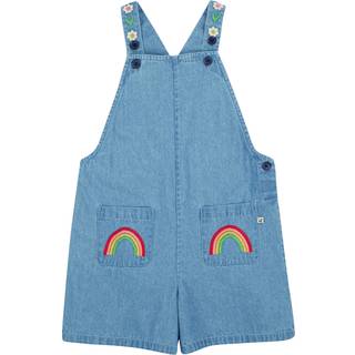 Frugi Blå Hazel Denim smækbukser6 - 7 år (116 - 122cm)