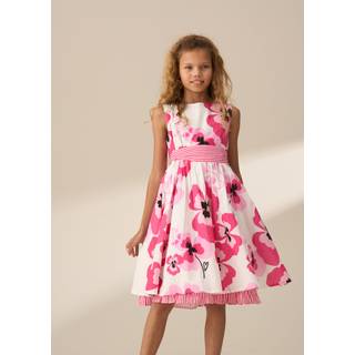 Angel & Rocket Angel & Rocket Pink Bella Printed Dress