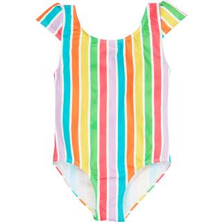 Frugi Frugi Blue Rainbow Marina Swimsuit Swimwear