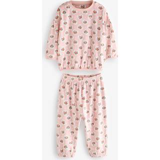 Next Pink Cath Kidston Cosy Fleece Pyjamas