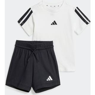 Essentials Kids Tee sæt - White / Black - 74