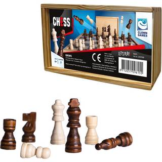 Clown Games - Chess Pieces Wood 32pcs.
