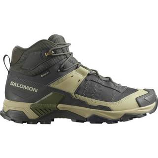 Salomon X Ultra 5 Mid GTX Men, peat/gray green-46 2/3 / UK 11,5