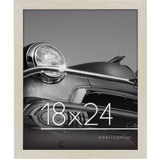 AmericanFlat 18x24 plakatramme med poleret plexiglass - episk samling - galleri v?grammer med konstrueret tr? - bred fotoramme til v?gvisning - l