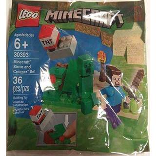 LEGO MINECRAFT STEVE OG CREEPER POLYBAG SET 30393 (Bagged) Legetøj