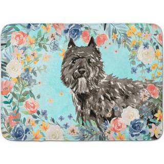 """" Caroline's Treasures Bouvier des Flandres Machine Washable Memory Foam Mat Doormats Multicolor """"