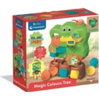 Clementoni Magic Colours Tree – pædagogisk balldropp-legetøj