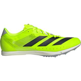 adidas Distancestar Spike Shoes - Neon Green, Black, Size 8 - neon_green