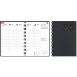 CC Kalendrar Nordic Eko -bordkalender 2025, A5, sort