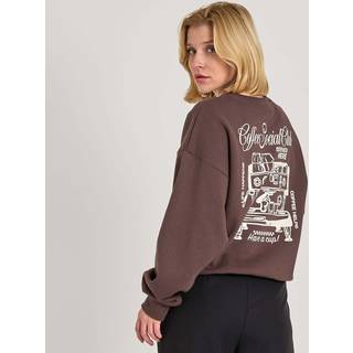 JJXX - Jxmila Rlx Ls Crew - Sweatshirts og hoodies til damer - Seal Brown/coffee So - S