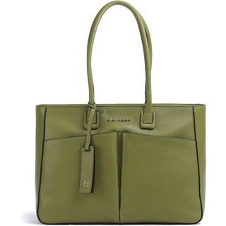 Piquadro Ashley Shopper taske olivengrøn