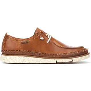 Pikolinostil mænd. M6L-4274C1 Brune San Juan-lædersko (42), Fast, Blonder, Casual