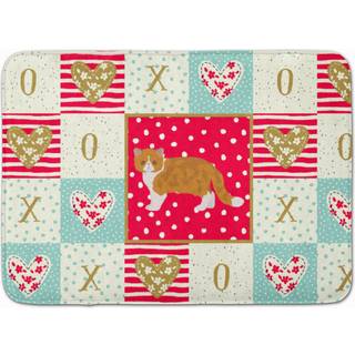 """" Caroline's Treasures Exotic Shorthair #3 Cat Love Machine Washing Memory Foam Mat Doormats Multicolor """"