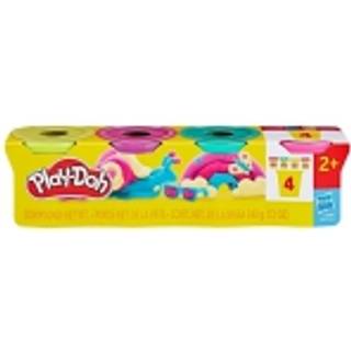 Play-Doh Vibrant 4 Pack Solid 340G