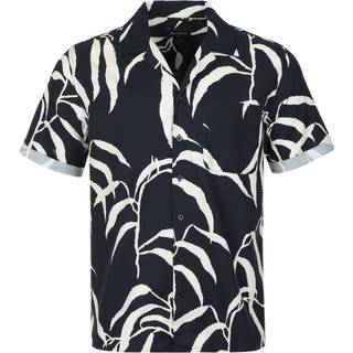 Oliver Sweeney Ravenshead Printed SS Shirt in Navy I Oliver Sweeney - 2XL