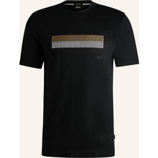 T-shirt af merceriseret bomuld med BOSS-grafik