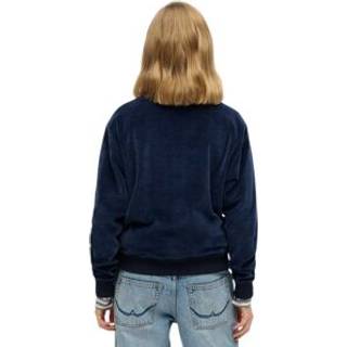 Superdry Velour Half Zip TrøjeEU 42 (UK 14)