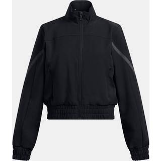 Under Armour Unstoppable Girls' Crop Jacket Black / Black / Black YSM (127 - 137 cm)