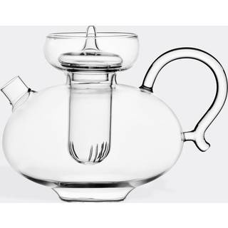 Ichendorf Milano Tea And Coffee - 'Kamakura' teapot, clear in TRANSPARENT borosilicate glass