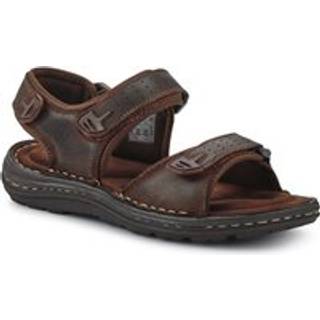 Pavers Pavers Brown Mens Adjustable Sandals