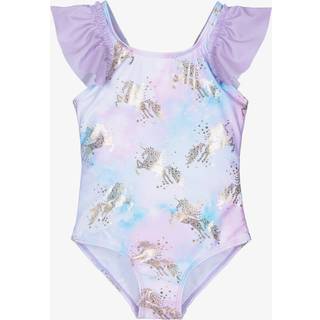 Soliswim Purple Unicorn Swimsuit104110cm