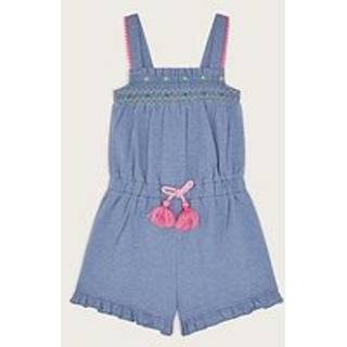 Monsoon Monsoon Broderet Jersey Playsuit