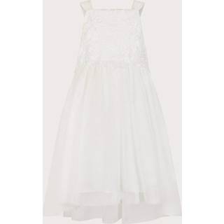 Monsoon Monsoon White Anna Strappy Lace High-Low Dress