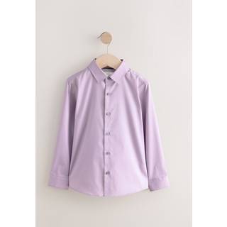 Next Lilac Purple Long Sleeve Long Sleeves Smart Trimmed Shirt (3-16yrs)
