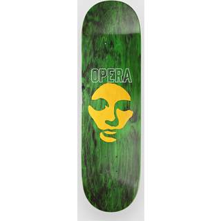 "Opera Skateboards Die Cut Mask 8.75"" Skateboard deck" - Uni - green