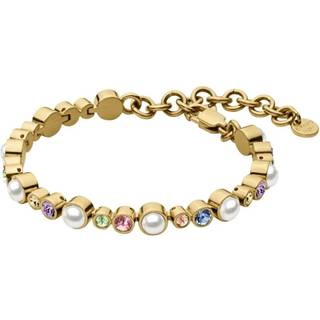 DYRBERG/KERN SACHA ARMBÅND 450096 (Gold, Pastel, ONESIZE)