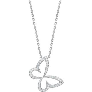 Pamela Halskæde, Silver, 42+3 cm