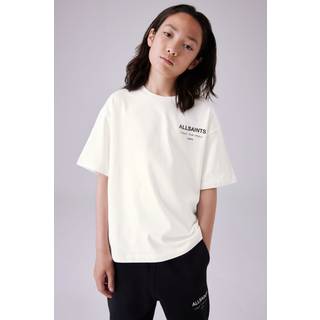 smALLSAINTS smALLSAINTS White Oversized Underground Crew Cotton T-Shirt