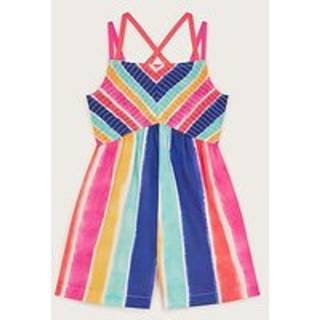 Monsoon Strappy Stribet Playsuit9 - 10 år (134 - 140cm)