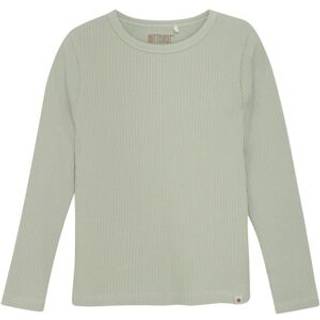 Huttelihut Kid's T-Shirt L/S Rib Boy Longsleeve Børn størrelse 98 farve grå
