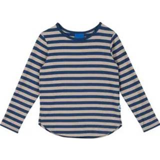 Finkid Kid's Merisilli Longsleeve Børn størrelse 110/120 farve grå/blå